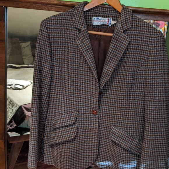 Vintage Pendleton plaid wool jacket blazer - Picture 2 of 8